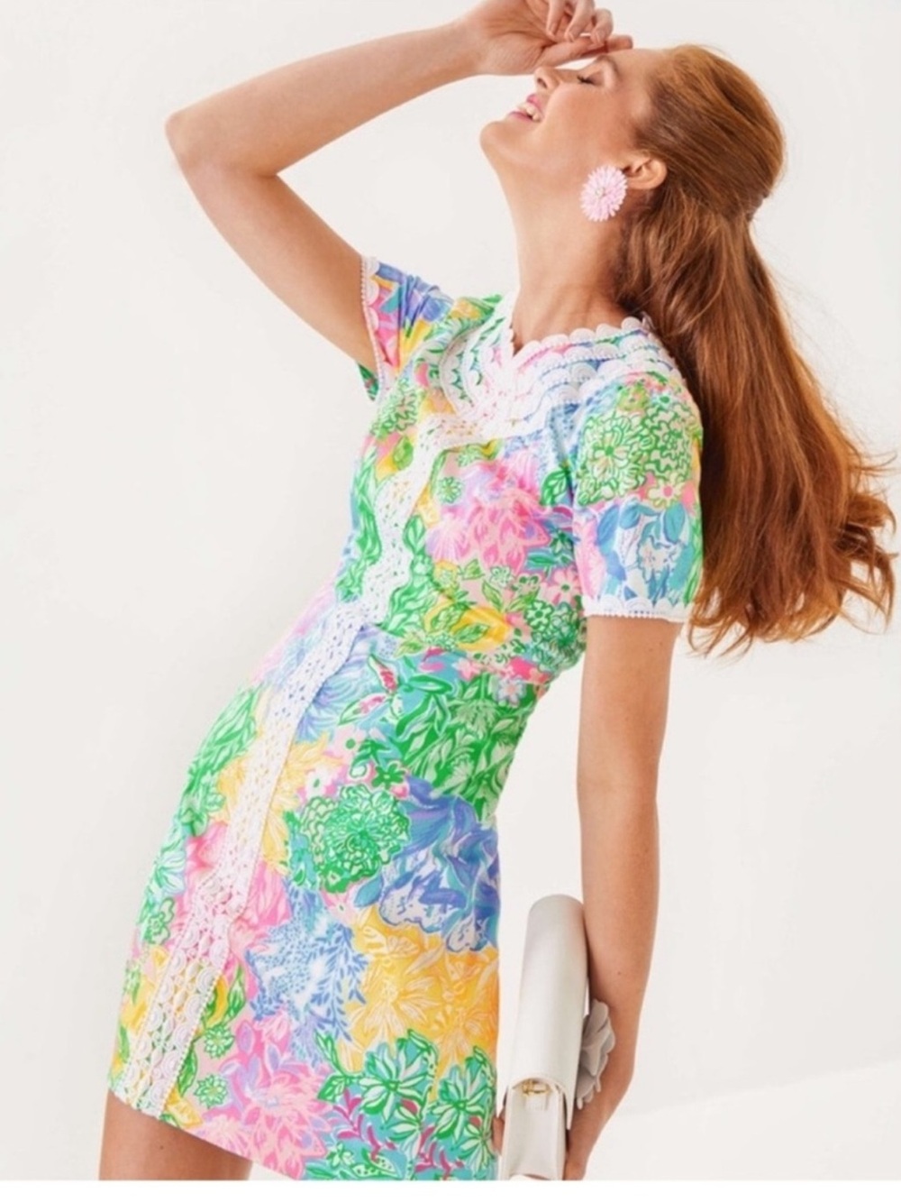 NWT Lilly Pulitzer Mila Short Sleeve Shift Dress